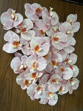 36 Artificial Butterfly Orchid Cake Topper Cake Flower Tropical Wedding Pink