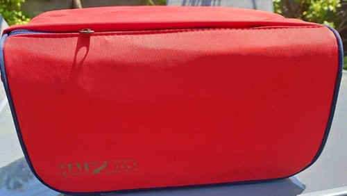 Red vintage halfords saddle - red,