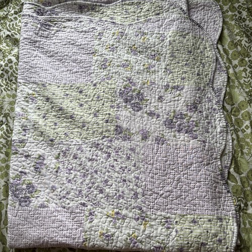 Shabby chic bedspread throw - shabby,
