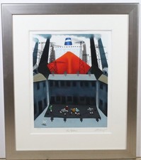 Mackenzie Thorpe "The Game" Hand Signed Numbered Limited Edition  Print 