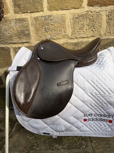Brown pony saddle 8 - brown,