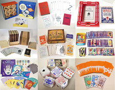 Vintage playing cards dice - vintage,