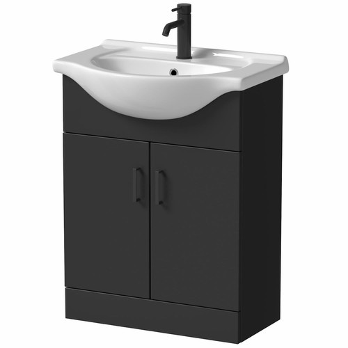 650mm freestanding vanity unit - freestanding,