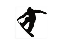 Snowboard Silhouette