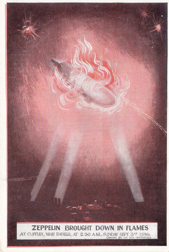 Ww1 zeppelin brought - ww1,