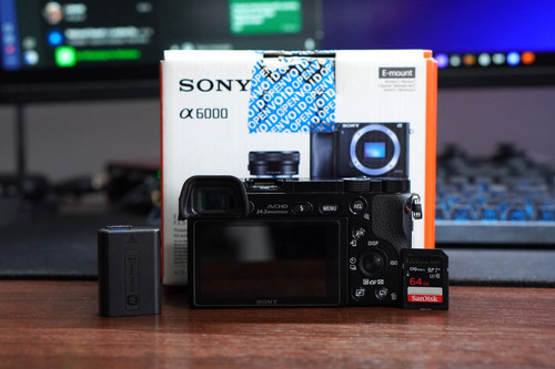 Sony alpha a6000 3mp - alpha, camera
