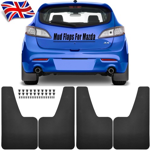 Car mud flaps for - mazda, 5