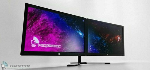 Dual monitor screen setup - dual,