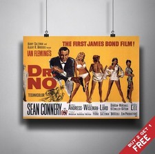 JAMES BOND DR NO Poster A3 /