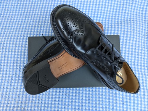 Loake royal brogues black - royal, in