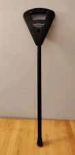 Black Flipstick Walking Stick/Chair Cane Foldable seat - 85cm