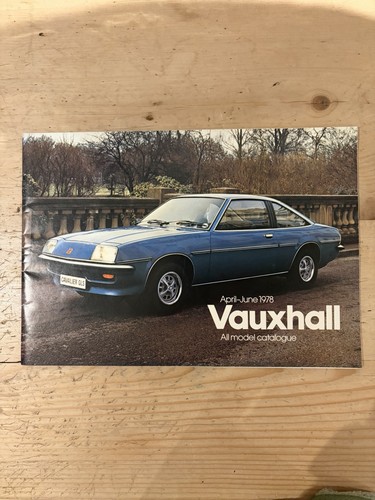 Vauxhall range orig - 1978, uk