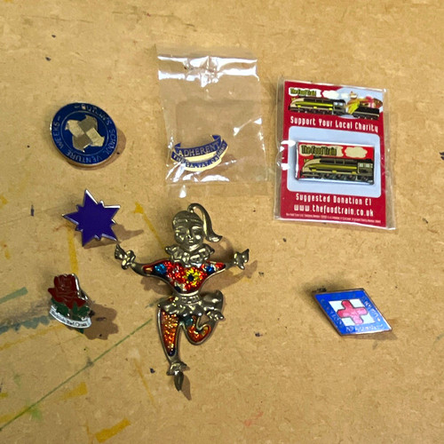 Job lot enamel pin badges