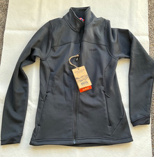 ALPKIT AKITA ACTIVE FLEECE. U.K 14 NEW WITH TAGS. BLACK IN COLOUR.