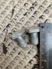 Vauxhall Opel Corsa B 93-00 Rear Seat Belt Clasp Anchor Bolt X2 Lower Short Type