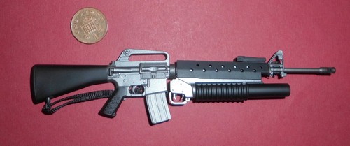 6th scale dragon m16 m203 - scale,