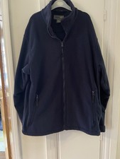 Men's Regatta Professional Size L Navy Zip-Neck Fleece Worn Once Good Condition 