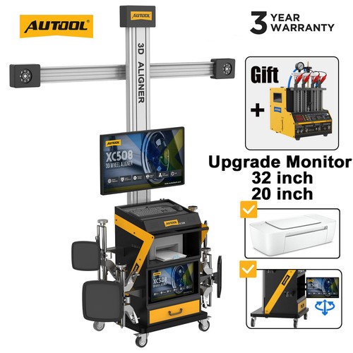 Wheel alignment machine - 3d,