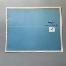 NSU Range Brochure c.1968 –