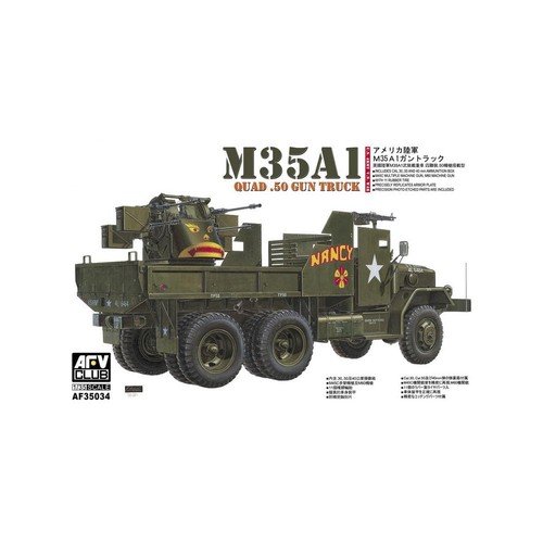 Afv club m35a1 - 1:35, quad