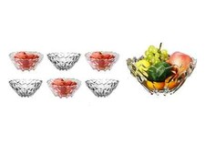 7PC Glass Bowls Set Fruit