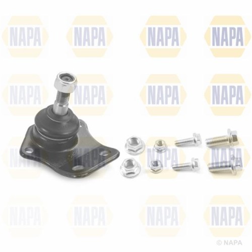 Ball joint with bolts front - ball,