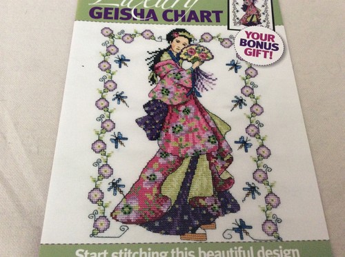 Gorgeous geisha cross stitch - gorgeous,