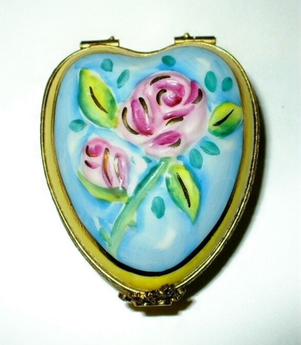 Limoges france box floral - limoges,