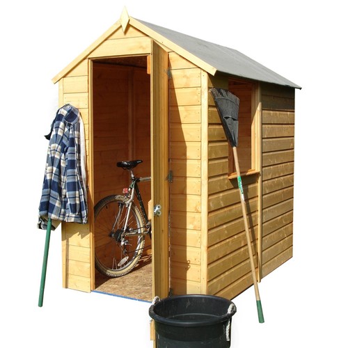 6x4 wooden garden - 6x4, tongue
