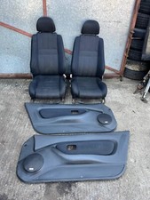 2002 MG TF CLOTHES SEATS WITH DOOR CARDS