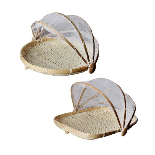 Bamboo food cover net - cover,