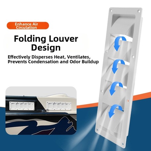 Louvered vent cover for marine - vent,