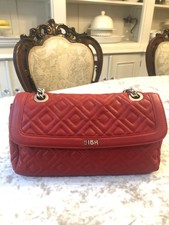 Biba Lexa Quilted Red Leather