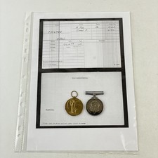 WW1 Medal Pair Private William