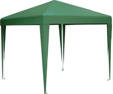 3x3m Folding Garden Camping Party Canopy with Roller Bag Green