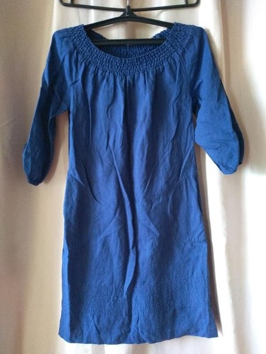 Women boden dress navy linen - women,
