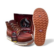 MENS APACHE WORK BOOTS 6”