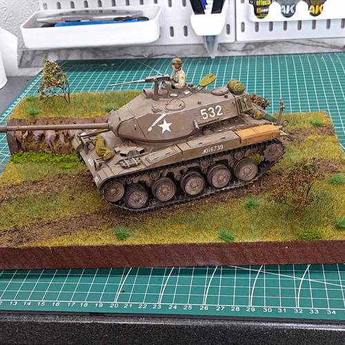 Diorama country track - diorama,