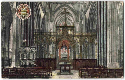 Salisbury cathedral screen - salisbury,