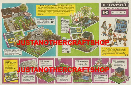 Britains floral garden 1964 - britains,