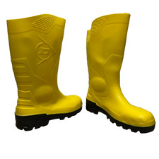 Dunlop Wellington Boots Yellow