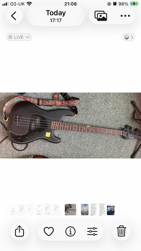 Electric bass guitars used - guitars,