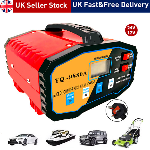 Automatic car battery charger - battery,