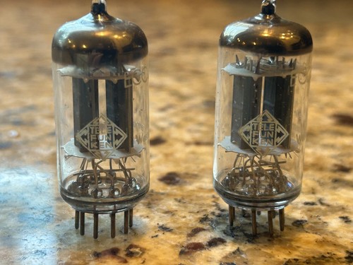 Vintage pair telefunken - telefunken, 12ax7