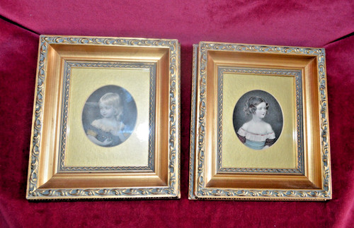 Antique hand coloured original - hand,