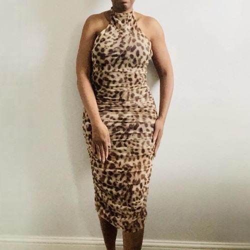 Zara brown leopard - zara, tulle