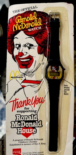 1984 ronald mcdonald watch - 1984/85,