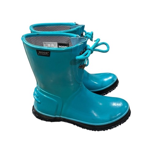 Bogs urban farmer teal - lace, up