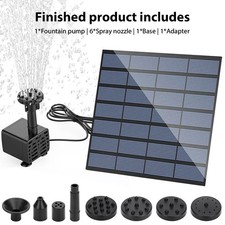 Solar Panel Powered Water