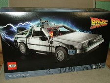 LEGO Icons: Back to the Future Delorean Time Machine (10300) BRAND NEW & SEALED